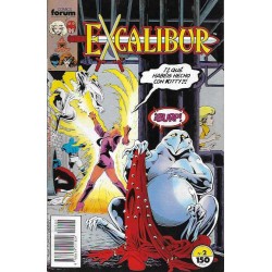 EXCALIBUR VOL.1 Nº 1 AL 16,18 AL 22  mas EL PRIMER PRESTIGIO DONDE COMIENZA LA COLECCION DE CLAREMONT Y DAVIS