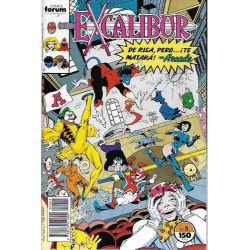 EXCALIBUR VOL.1 Nº 1 AL 16,18 AL 22  mas EL PRIMER PRESTIGIO DONDE COMIENZA LA COLECCION DE CLAREMONT Y DAVIS