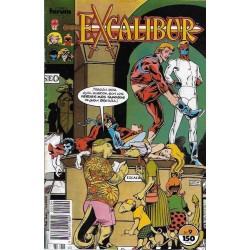 EXCALIBUR VOL.1 Nº 1 AL 16,18 AL 22  mas EL PRIMER PRESTIGIO DONDE COMIENZA LA COLECCION DE CLAREMONT Y DAVIS