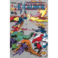 EXCALIBUR VOL.1 Nº 1 AL 16,18 AL 22  mas EL PRIMER PRESTIGIO DONDE COMIENZA LA COLECCION DE CLAREMONT Y DAVIS