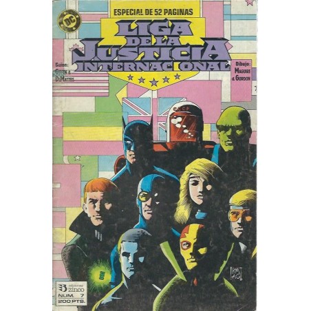 LIGA DE LA JUSTICIA DE AMERICA ED.ZINCO Nº 1 AL 42 , A FALTA DE LOS NUMEROS : 27,31,32,34,36