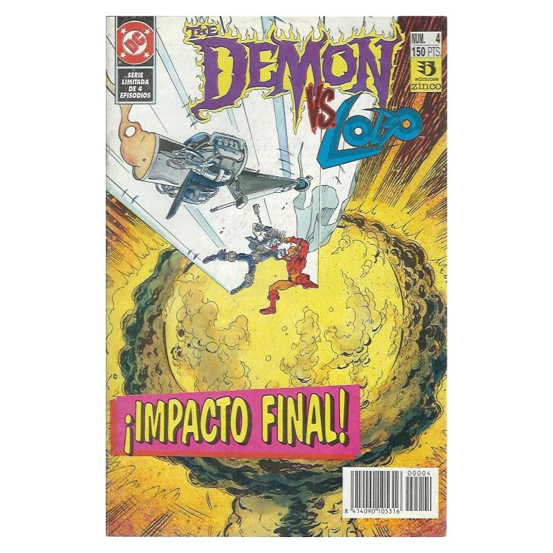 THE DEMON VS.LOBO Nº 4 DE 4