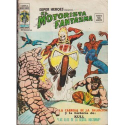 SUPER HEROES PRESENTA VOL.2 ED.VERTICE Nº 53 EL MOTORISTA FANTASMA : LA CARRERA DE LA SALVACION Y KULL : LAS ALAS DE LA BESTIA NOCTURNA