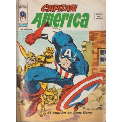 CAPITAN AMERICA ED.VERTICE VOL.3 Nº 4 : EL CAPITAN SE PONE FIERO