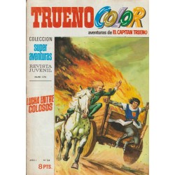 TRUENO COLOR 1ª EPOCA ED.BRUGUERA Nº 1 AL 3 Y DEL 12 AL 52