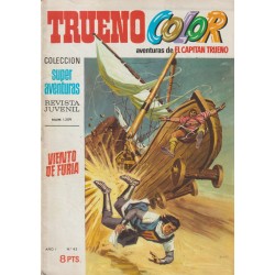 TRUENO COLOR 1ª EPOCA ED.BRUGUERA Nº 1 AL 3 Y DEL 12 AL 52