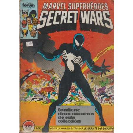 SECRET WARS Nº 7 AL 10 EN UN RETAPADO