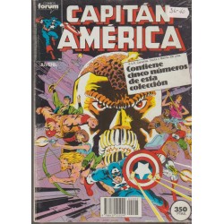 CAPITAN AMERICA ED.FORUM VOL.1 Nº 31 AL 40 EN 2 RETAPADOS