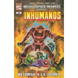 SELECCIONES MARVEL PRESENTA Nº17 Y 18 - LOS INHUMANOS - VOCES DESDE EL FINAL DE LA GALAXIA Y RETORNO A LA TIERRA