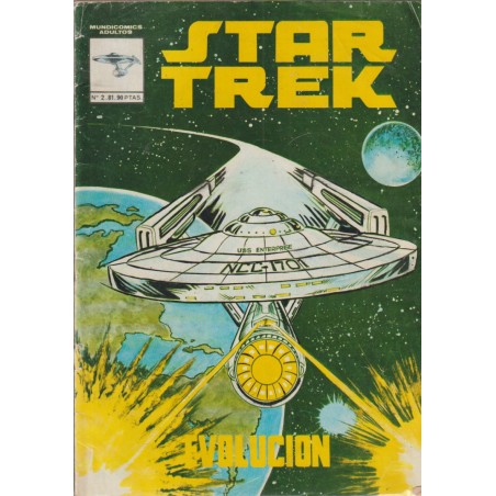 STAR TREK ED.VERTICE Nº 2 Y 4 EVOLUCION Y ¡ MAÑANA O AYER ¡