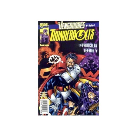 LOS VENGADORES THUNDERBOLTS Nº 4 DE 4 LOS PROTOCOLOS DE NEFARIA 5