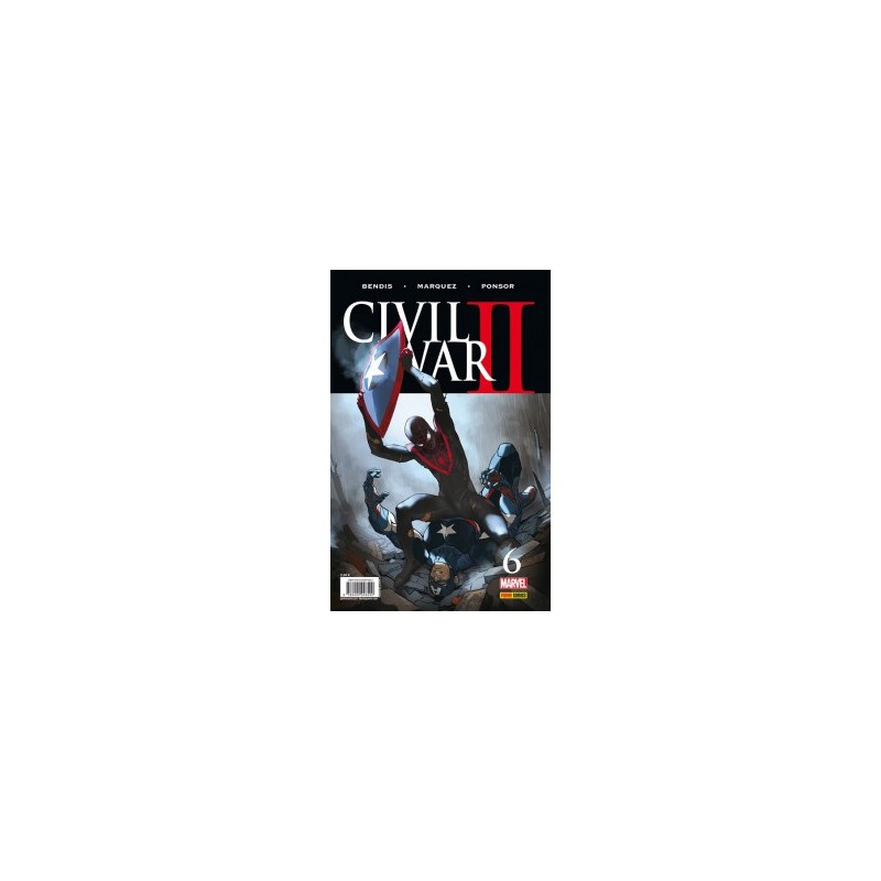 CIVIL WAR II Nº 1 AL 8 ED.PANINI