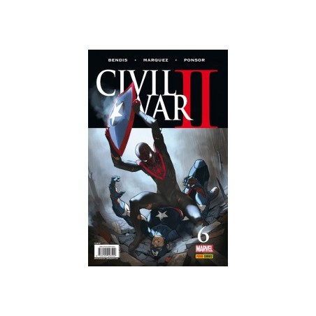 CIVIL WAR II Nº 1 AL 8 ED.PANINI