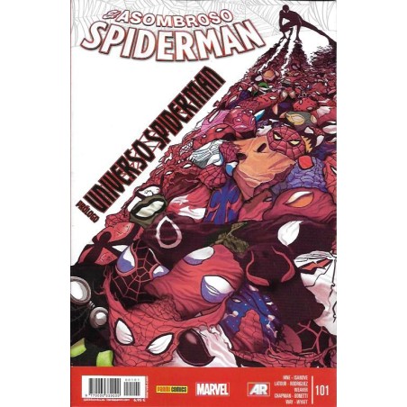 EL ASOMBROSOS SPIDERMAN Nº 101 A 105 UNIVERSO SPIDERMAN LA SAGA COMPLETA