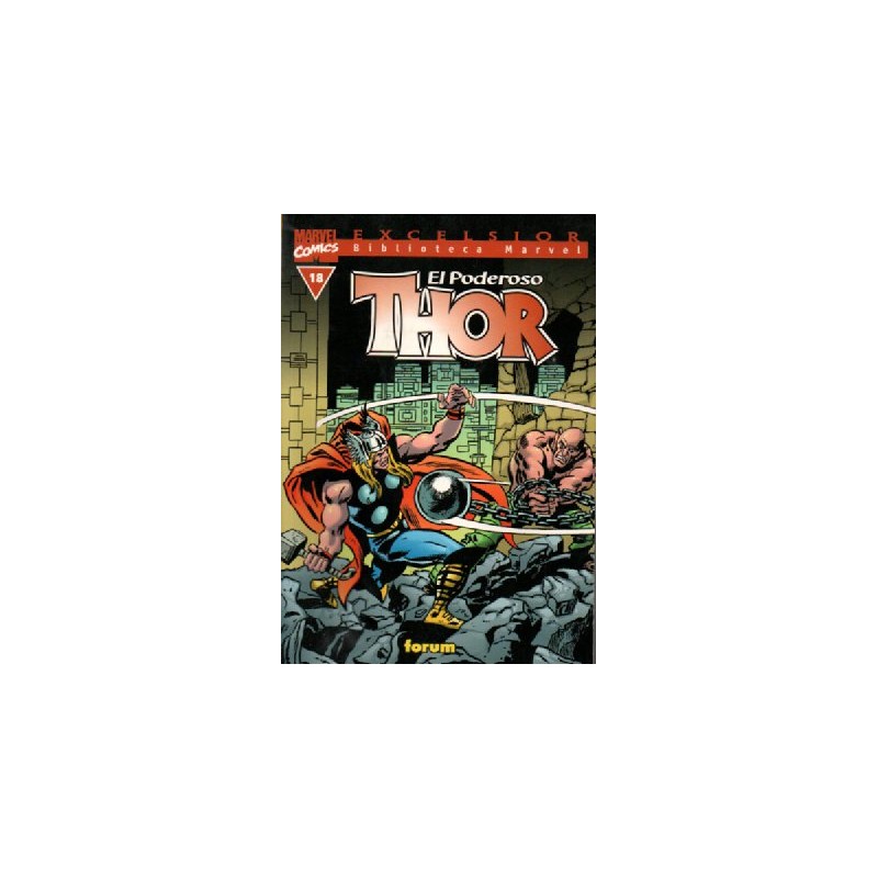 THOR BIBLIOTECA MARVEL Nº 1 A 18 POR STAN LEE Y JACK KIRBY