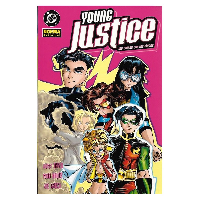 YOUNG JUSTICE Nº 1 Y 2 : LOS CHICOS CON LAS CHICAS Y ELLOS DAN EL GOLPE