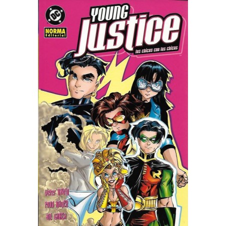 YOUNG JUSTICE Nº 1 Y 2 : LOS CHICOS CON LAS CHICAS Y ELLOS DAN EL GOLPE