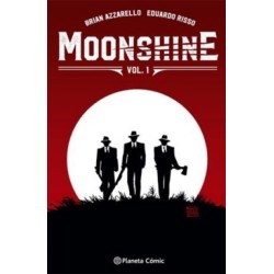 MOONSHINE VOL.1 Y 2 : EL POZO Y UN TREN CARGADO DE SUFRIMIENTO POR BRIAN AZZARELLO Y EDUARDO RISSO