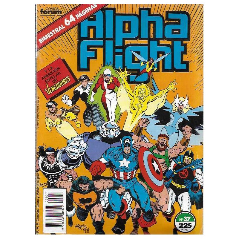 ALPHA FLIGHT VOL.1 ED.FORUM Nº 37