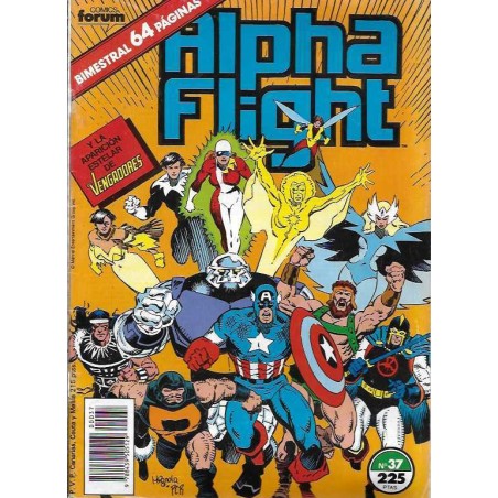 ALPHA FLIGHT VOL.1 ED.FORUM Nº 37