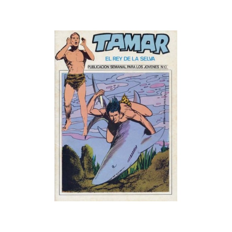 TAMAR EL REY DE LA SELVA URSUS EDICIONES AÑO 1973 Nº 10