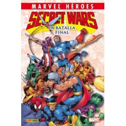 MARVEL HEROES COLECCIONABLE PANINI Nº 11 Y 12 - SECRET WARS COL.COMPLETA LA LLEGADA DEL TODOPODEROSO Y LA BATALLA FINAL