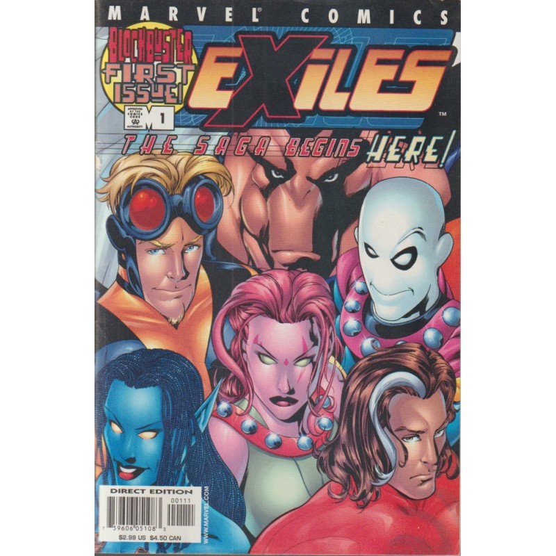 EXILES MARVEL COMICS 1 AL 86 USA ( LOS EXILIADOS Nº 1 AL 86 USA )