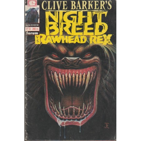 NIGHT BREED  RAZAS DE NOCHE DE CLIVE BARKER`S n. 13 DE 16