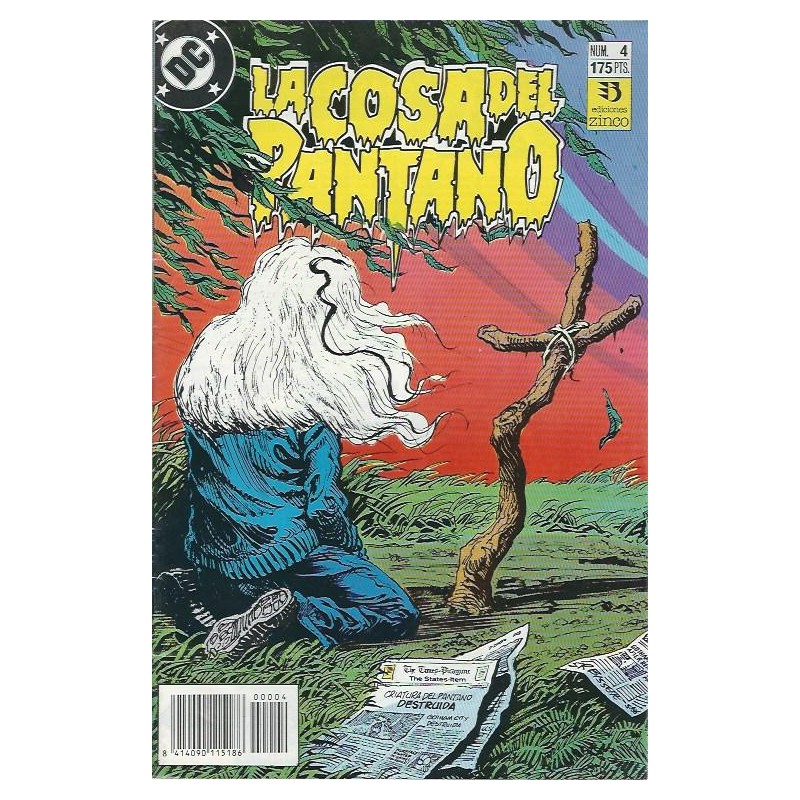 LA CVOSA DEL PANTANO ED.ZINCO Nº 4 DE 12 , ULTIMA MAXISERIE POR ALAN MOORE