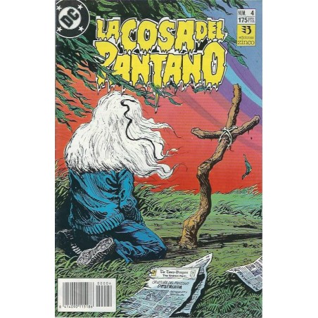 LA CVOSA DEL PANTANO ED.ZINCO Nº 4 DE 12 , ULTIMA MAXISERIE POR ALAN MOORE