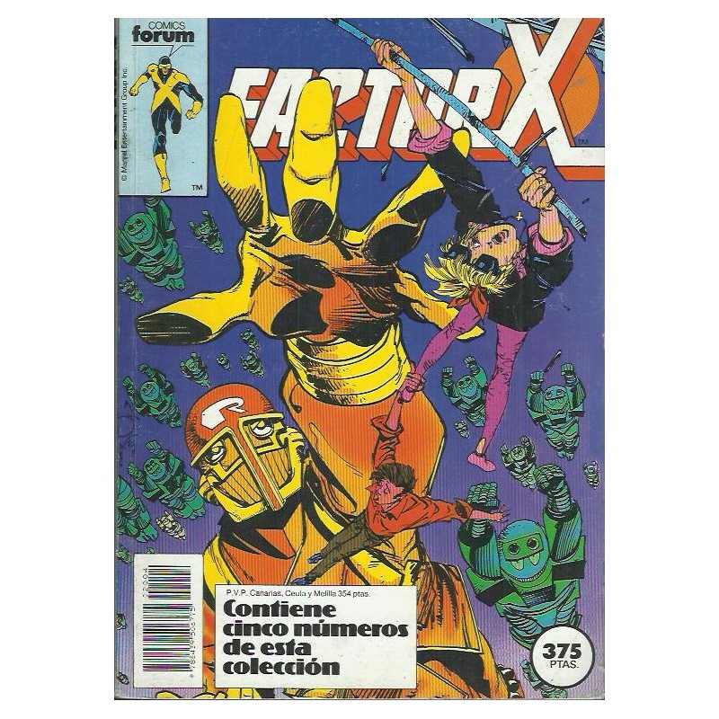 FACTOR X VOL.1 ED.FORUM Nº 16 AL 20 EN UN RETAPADO