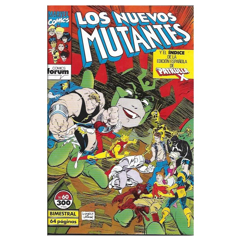 LOS NUEVOS MUTANTES VOL.1 ED.FORUM Nº 60