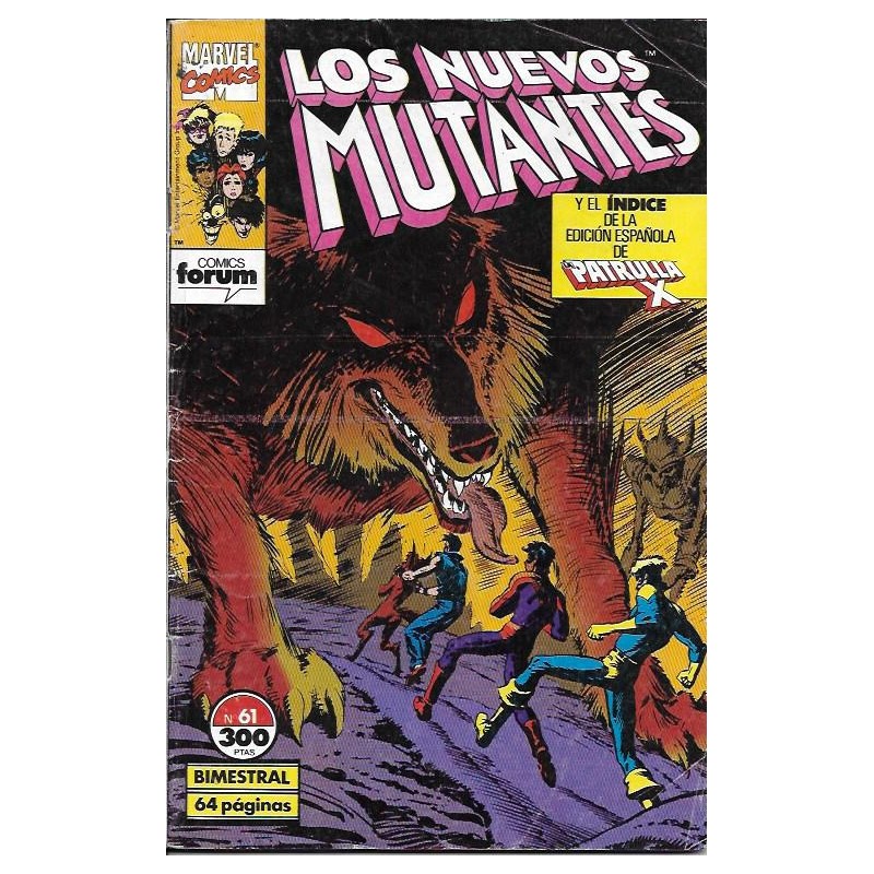 LOS NUEVOS MUTANTES VOL.1 ED.FORUM Nº 61