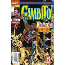 GAMBITO REDENCION SINIESTRA_COLECCION COMPLETA , 4 COMICS