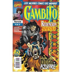 GAMBITO REDENCION SINIESTRA_COLECCION COMPLETA , 4 COMICS