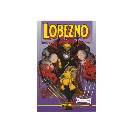 LOBEZNO VOL.1 Nº 11 AL 15 EN 1 RETAPADO ,TAPA DURA O CARTONE