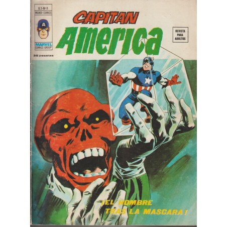 CAPITAN AMERICA VERTICE VOL.3 n. 8 EL HOMBRE TRAS LA MASCARA