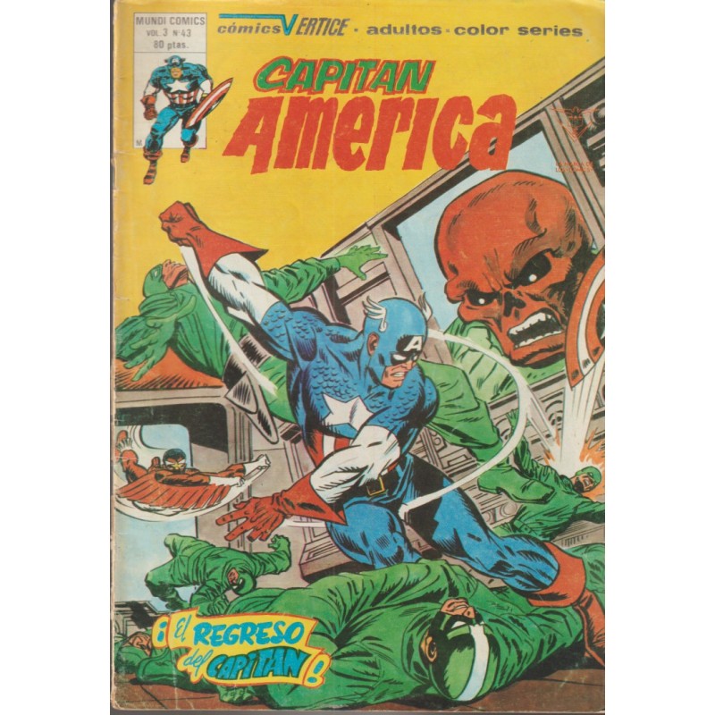 CAPITAN AMERICA VERTICE VOL.3 n. 43 ¡ EL REGRESO DEL CAPITAN ¡