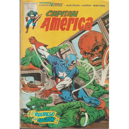 CAPITAN AMERICA VERTICE VOL.3 n. 43 ¡ EL REGRESO DEL CAPITAN ¡