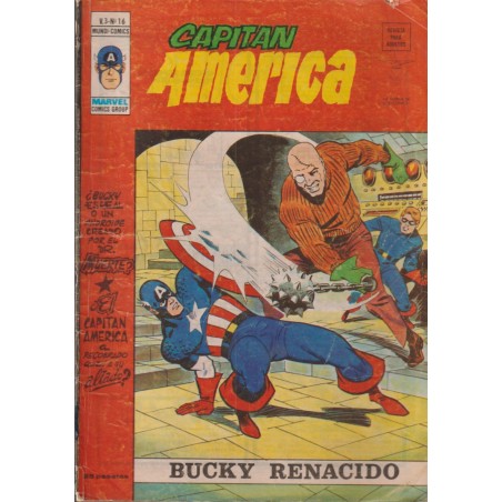 CAPITAN AMERICA ED.VERTICE VOL.3 n. 16 BUCKY RENACIDO