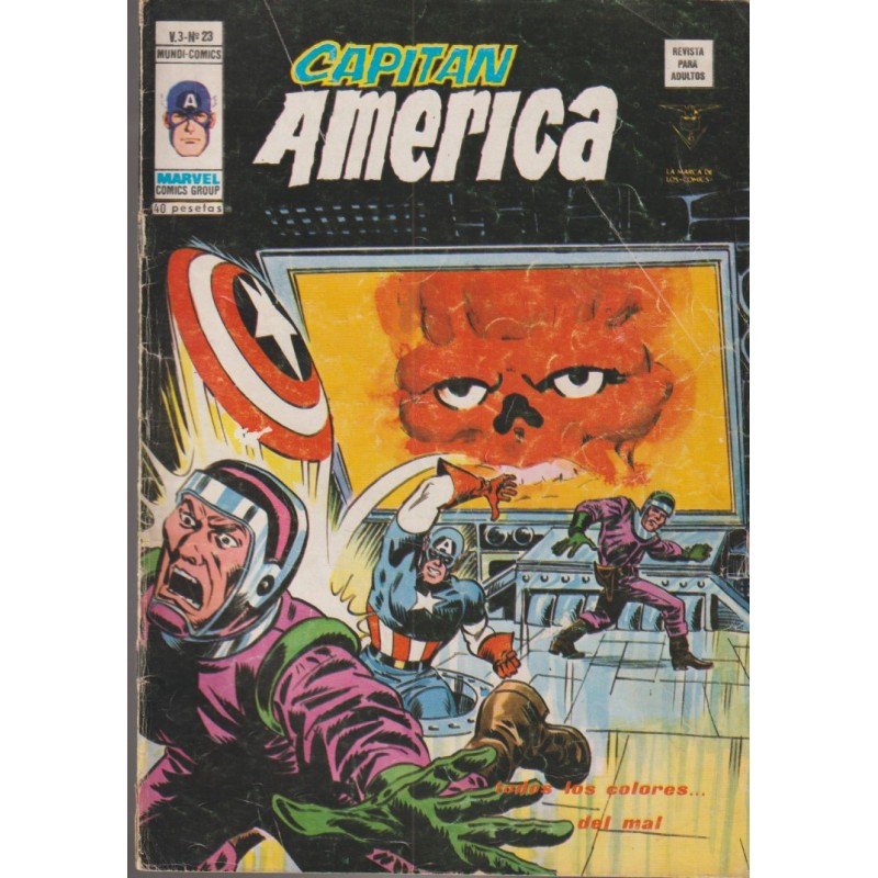 CAPITAN AMERICA VERTICE VOL.3 n. 23 TODOS LOS COLORES DEL MAL