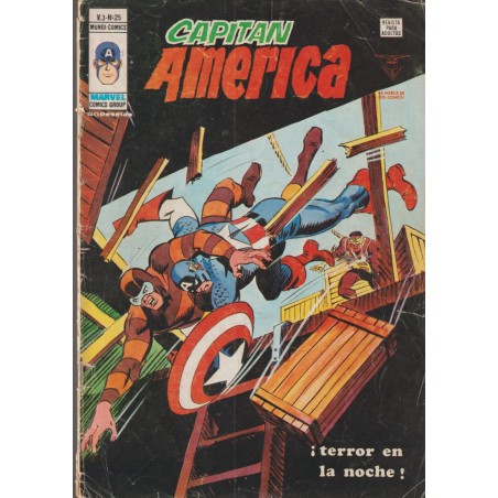 CAPITAN AMERICA VERTICE VOL.3 n. 25 ¡ TERROR EN LA NOCHE ¡