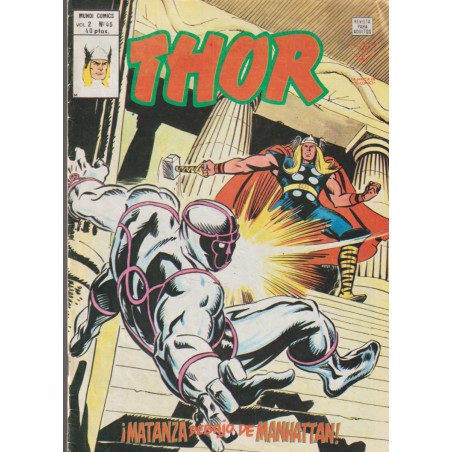 THOR ED.VERTICE VOL.2 Nº 48 MATANZA DEBAJO DE MANHATTAN ¡