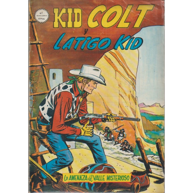 KID COLT Y LATIGO KID Nº 7 : LA AMENAZA DEL VALLE MISTERIOSO