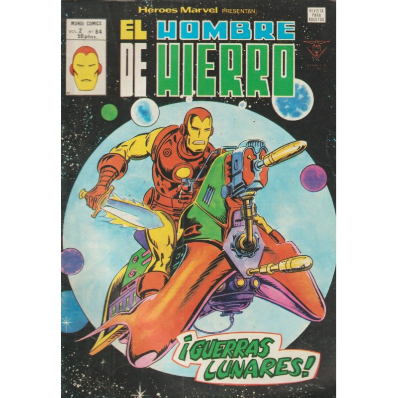 HEROES MARVEL PRESENTA VOL.2 ED.VERTICE Nº 61 AL 65 EL HOMBRE DE HIERRO , NUMEROS USA 106 AL 115