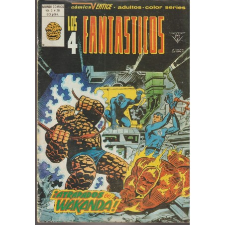 LOS 4 FANTASTICOS ED.VERTICE VOL.3 Nº 29 AL 33