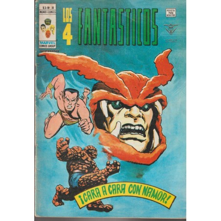 LOS 4 FANTASTICOS ED.VERTICE VOL.3 Nº 18 ¡ CARA A CARA CON NAMOR ¡