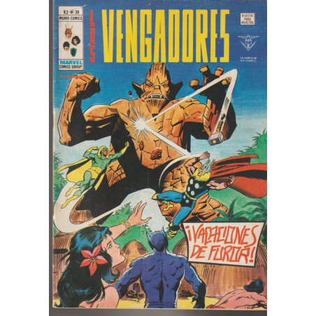 LOS VENGADORES ED.VERTICE VOL.2 Nº 39 : VACACIONES DE FUROR