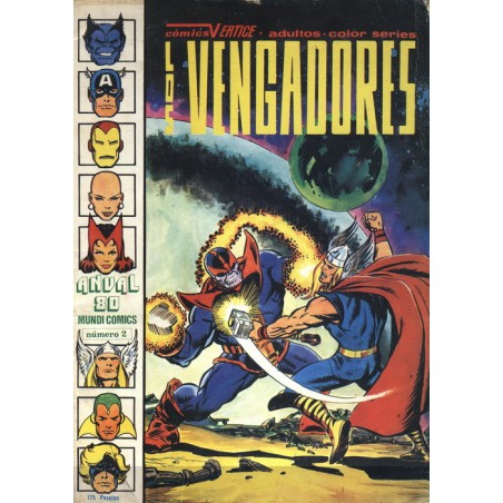 LOS VENGADORES MUNDI COMICS ANUAL 80 ED.VERTICE