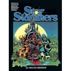 NOVELAS GRAFICAS MARVEL Nº 4 STAR SLAMMERS POR WALTER SIMONSON